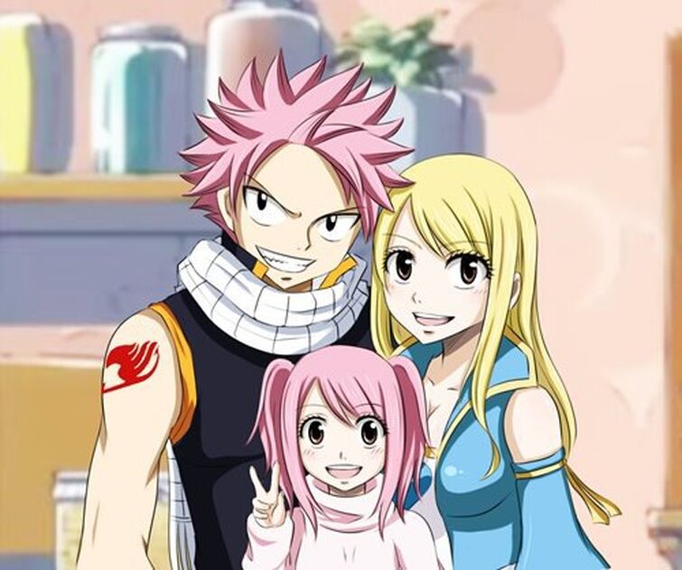 natsu and lucy family