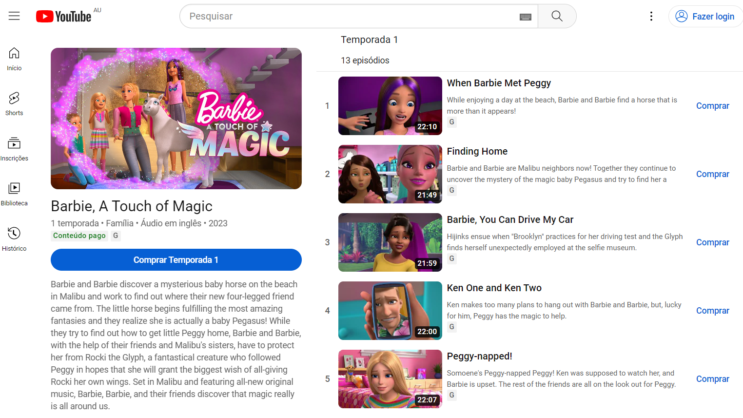 Barbie A Touch Of Magic 2025