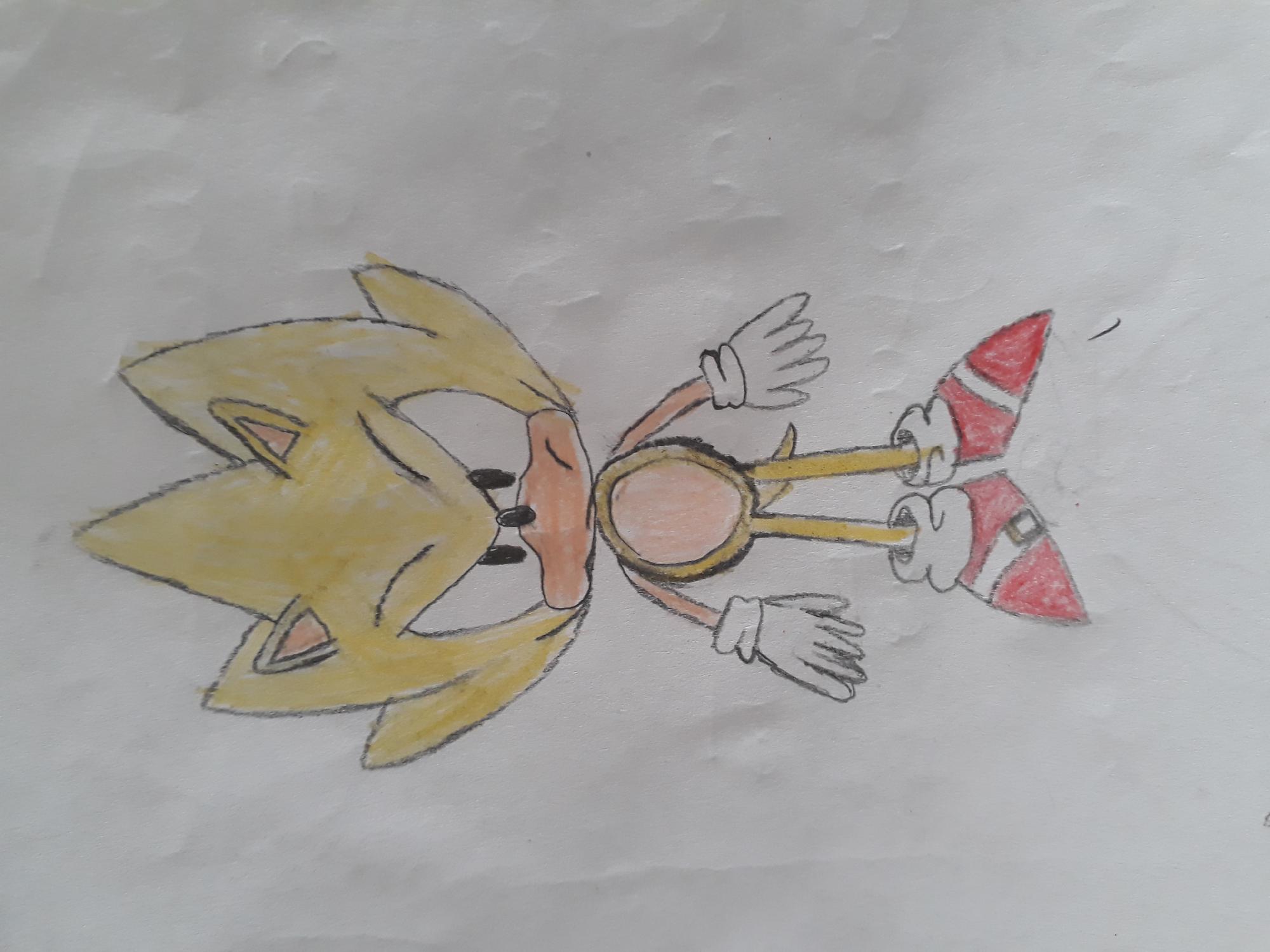 Super Sonic Como Desenhar