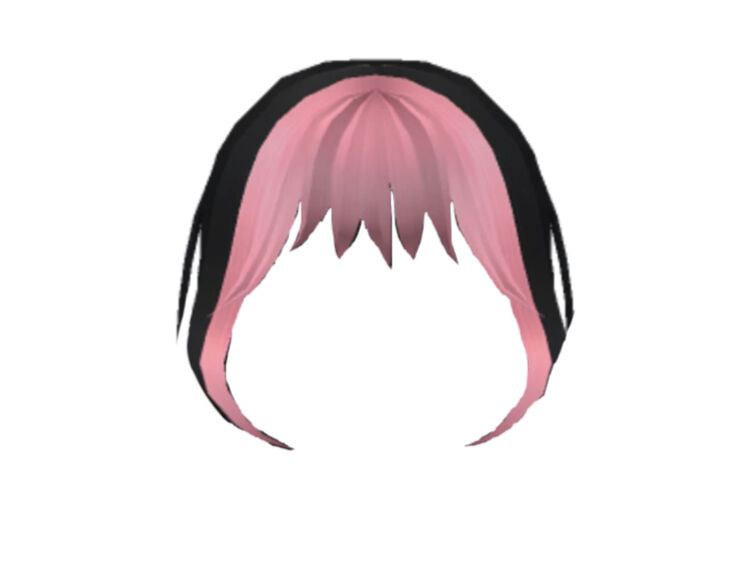 Black and Pink Drama Hair, Roblox Wiki