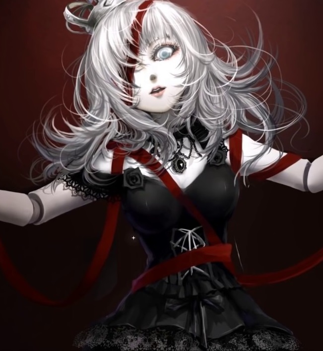 creepy anime doll