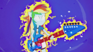 Rainbow Dash Ponies Up