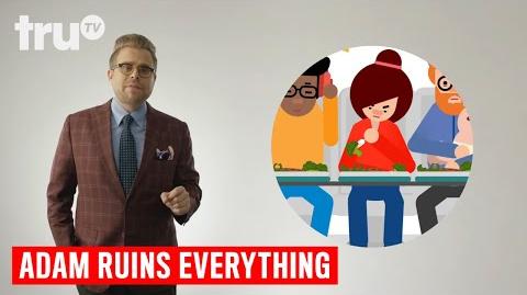 Adam Ruins Everything - What's the Deal with Airplane Food? (Everyday Ruins) truTV