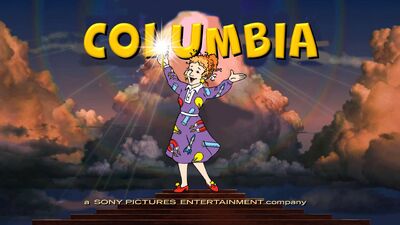 Columbia Pictures logo (The Magic School Bus Movie variant)