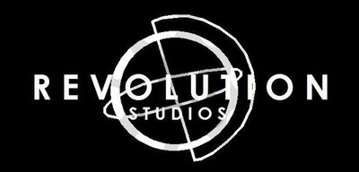 Revolution Studios logo (White)
