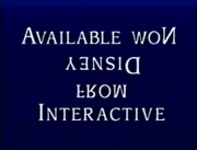 Walt Disney Home Video (Now Available from Disney Interactive, The Leech Burglar)