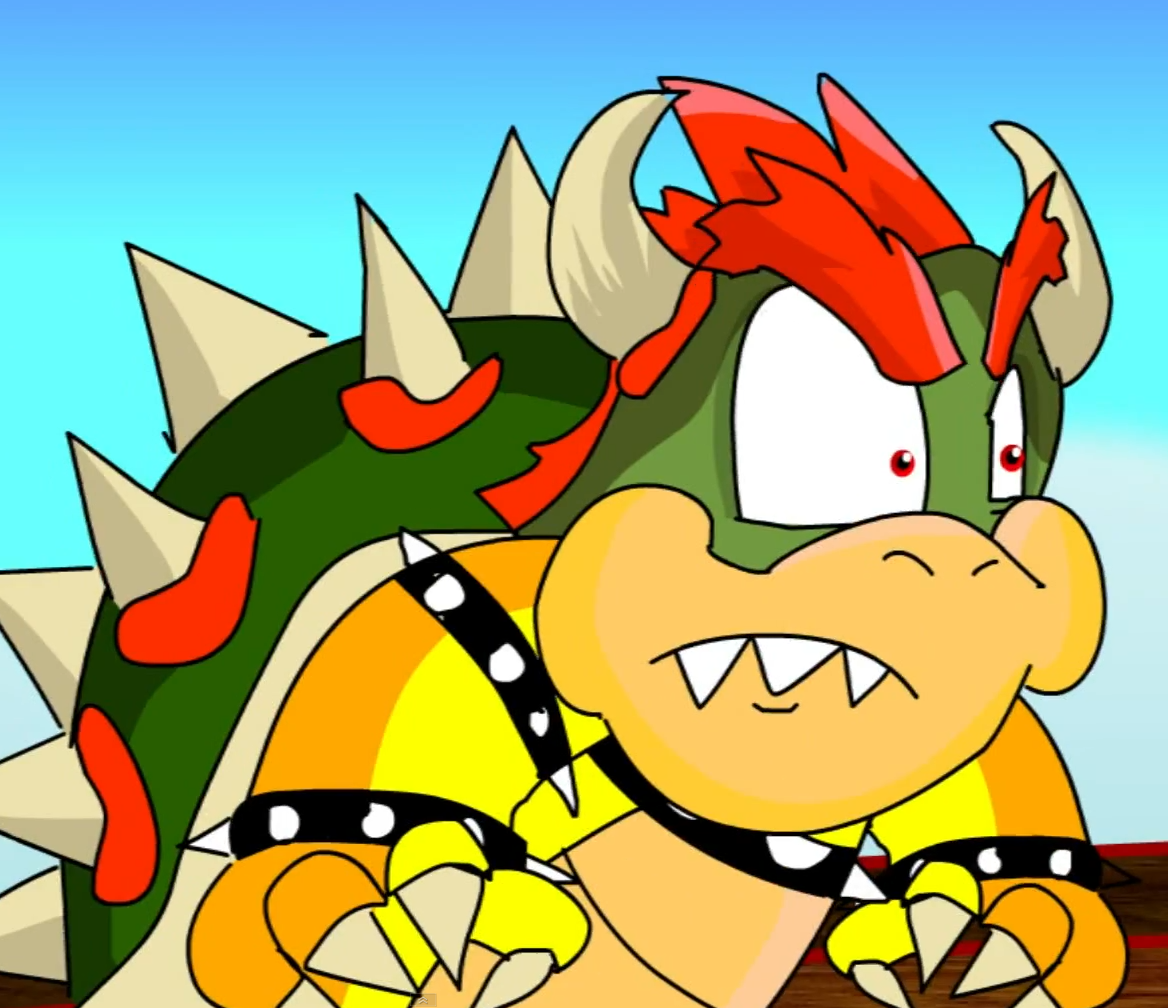 King Bowser Koopa is a supporting character in A day with Bowser Jr. 