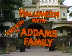 Halloween with the New Addams Family title card