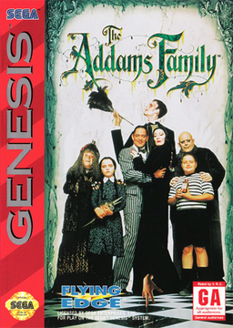 海外限定版 海外版 ファミコン アダムスファミリー The Addams