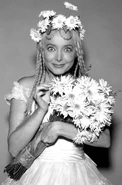 Ophelia in wedding dress 1965