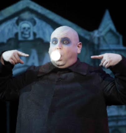 uncle fester costume light bulb