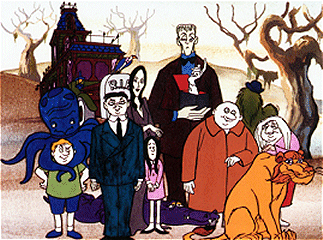 the addams family cartoon 1973