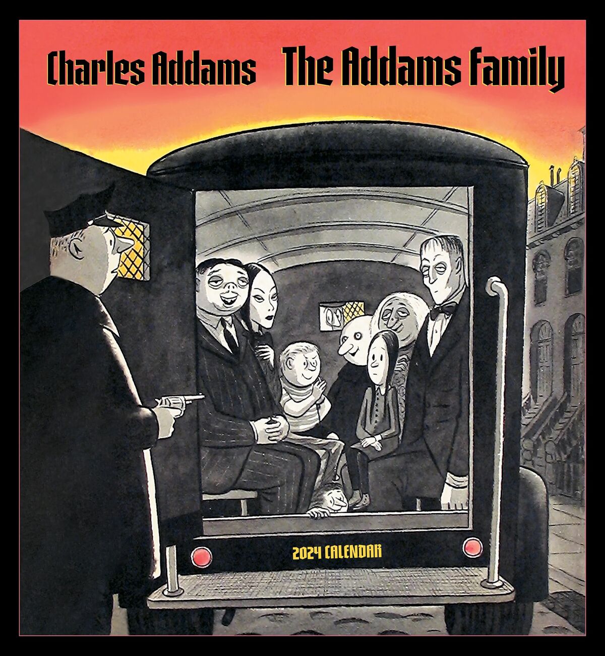 Charles Addams The Addams Family 2024 Wall Calendar Addams Family
