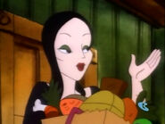 Morticia talking about Uncle Rancid