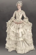 Larissa's masquerade outfit design
