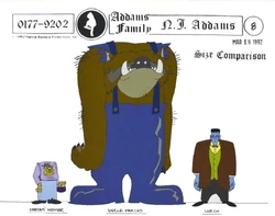 未開封/The Addams Family 「Lurch 」 The Addams Family: Lurch, It, & Thing | Addams Family Wiki | Fandom