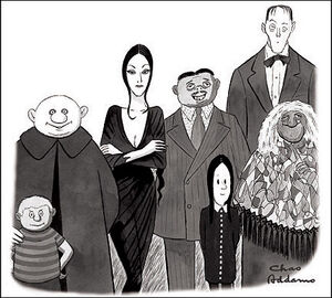 the addams family characters