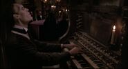 At his harpsichord