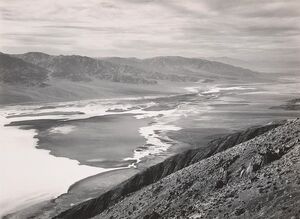 Death valley by ansel adams