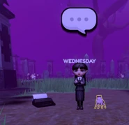 Wednesday Addams and Thing (Netflix Nextworld) 001.png (810 KB) Typewriter, Wednesday, and Thing