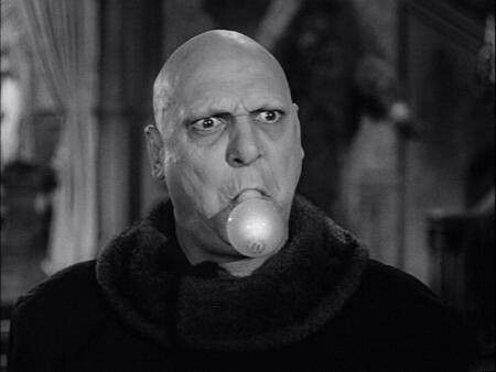 Uncle Fester - The Addams family. The Justice System, possible Hector look.