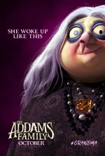 Grandmama's character poster from the 2019 animated film The Addams Family