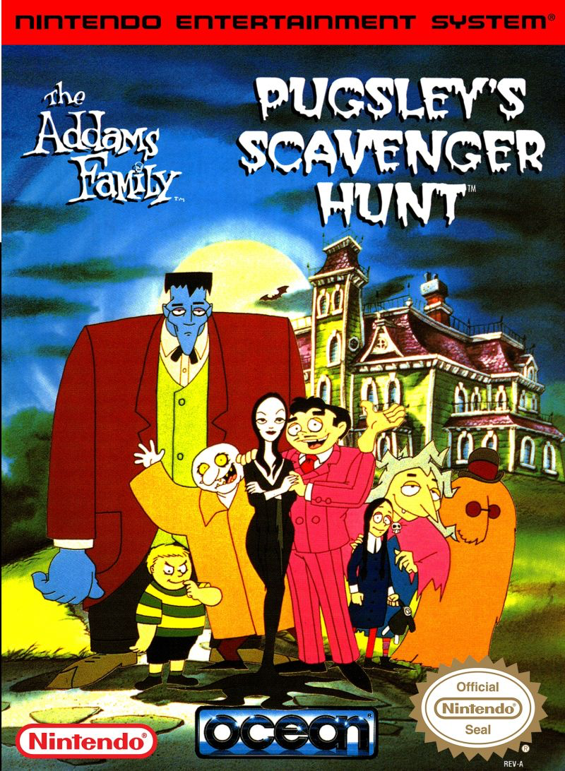 The Addams Family: Pugsley's Scavenger Hunt | Addams Family Wiki 