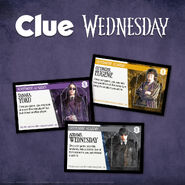 Three personality cards (Yoko, Wednesday, and Eugene)