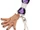 Addams Family Wednesday Silhouette Lanyard with ID Badge Holder and Thing Charm 002.jpg