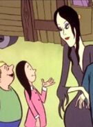 Pugsley, Wednesday, and Morticia - The Addams Family (animated 1973)