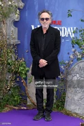 Tim Burton at the "Wednesday" Season 2, Part 1 Global Premiere
