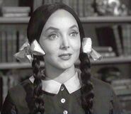 Young Morticia (Carolyn Jones)