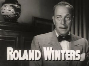 Roland Winters in A Dangerous Profession trailer.jpg