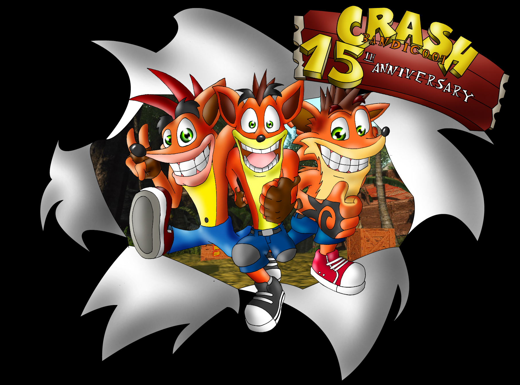 Краш темы. Крэш бандикут. Крэш бандикут 2007. Игра crash Bandicoot 4.