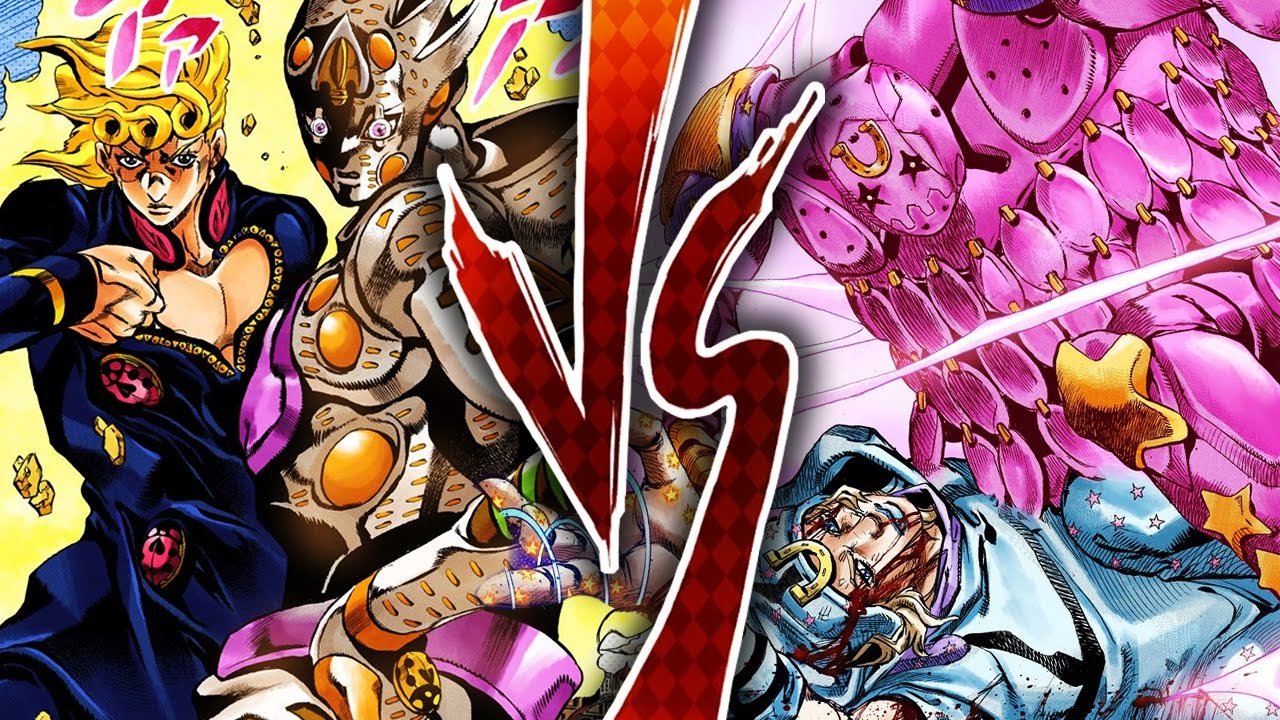 JJBA Steel ball run, Tusk act 4 VS D4C Love train