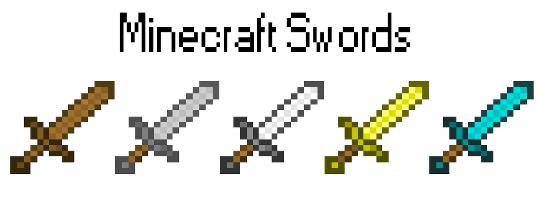 Minecraft Sword PNG File - PNG All