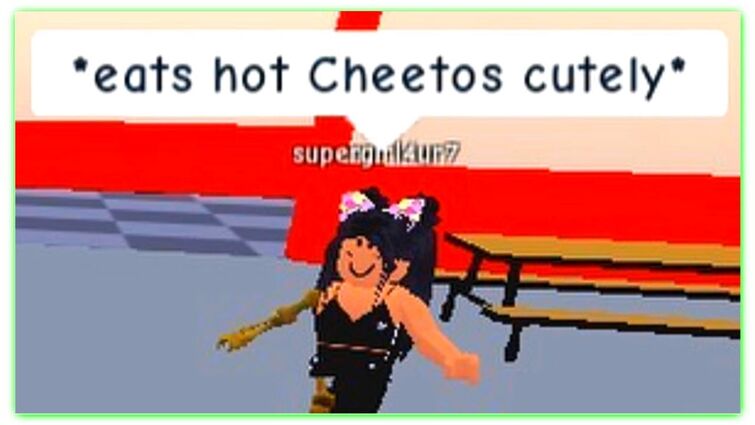 I M Scared Thinking That This Is How We Look Making Stories Fandom - hot cheetos ad for roblox