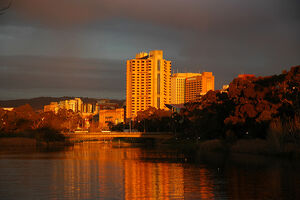 Sunset over (R)adelaide