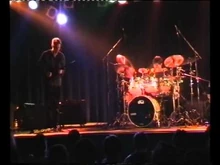 James Muller performing with Chad Wackerman in Italy in 2000.