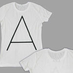 “A” Ladies’ White T-Shirt