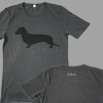 Dog dark grey t-shirt