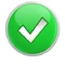 Green check mark icon