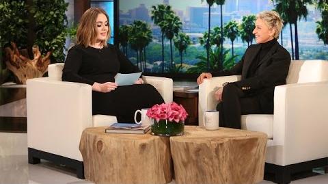 Hello, It's Adele (on Ellen's Voicemail)