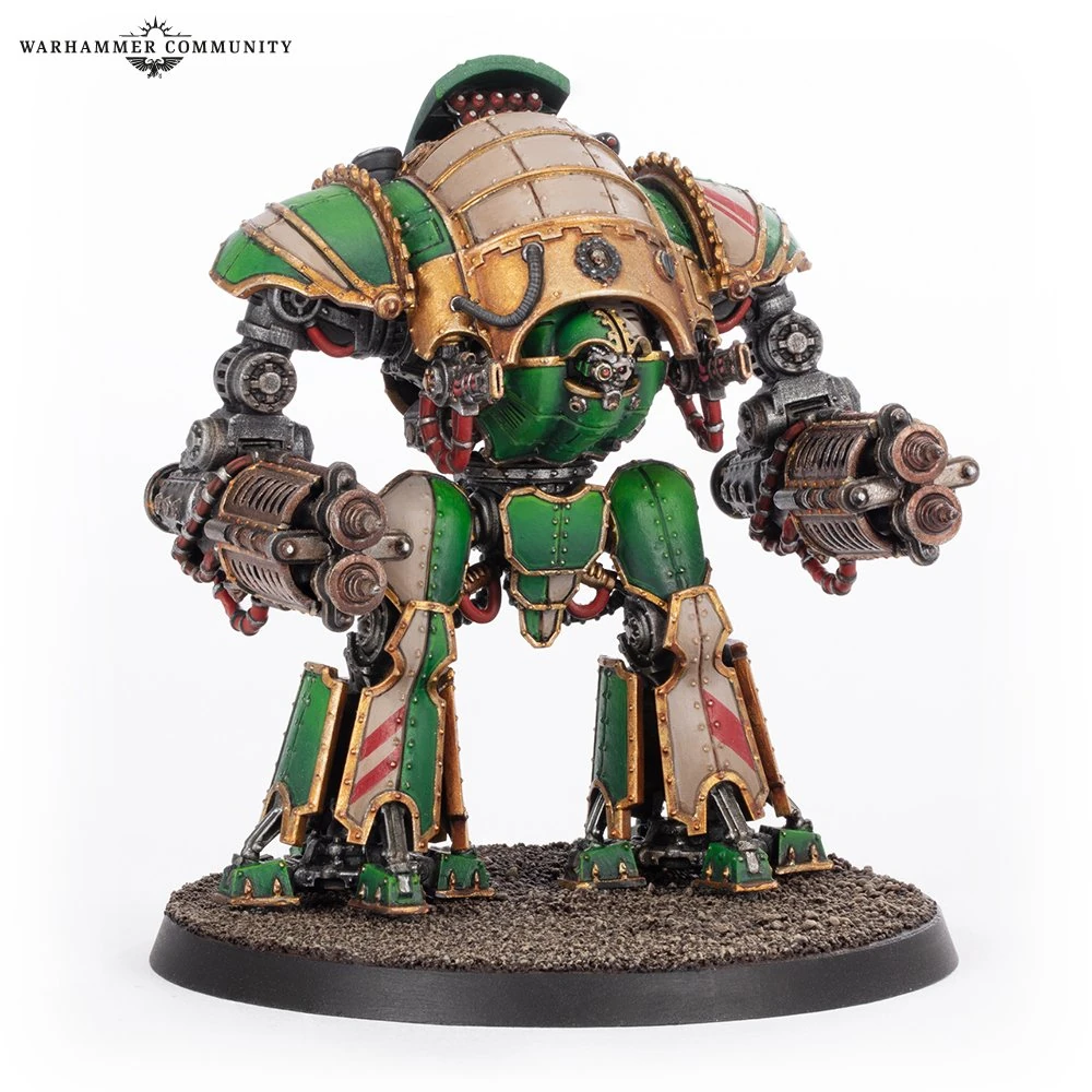 Figurine Warhammer 40K – Chevalier Acastus Asterius, Adeptus Mechanicus, Neuf