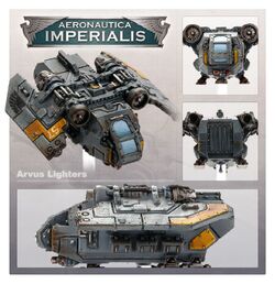 Imperial Navy Arvus Lighters Adeptus Titanicus Wiki Fandom