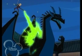 Rose sending a plasma blast