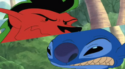 Stitch and Jake showdown