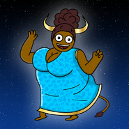 Bertha as Taurus