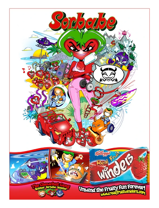 Fruit Winders The Ad Mascot Wiki Fandom