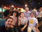 With Miller, Ran, Elsa, Lucas, Jieyang Low, Mike and Antonio.
